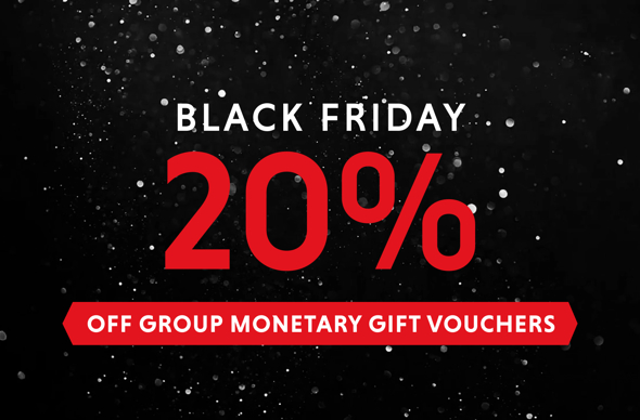 20% off Group Monetary Gift Vouchers