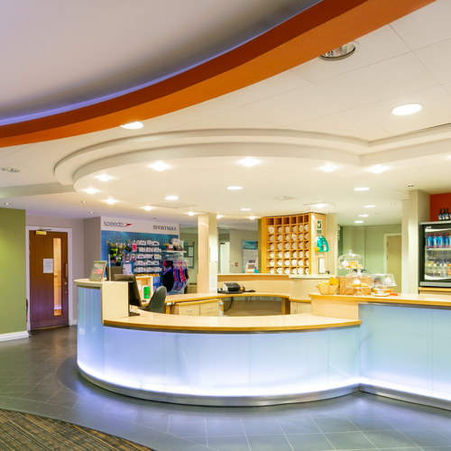 <p>HEALTH CLUB RECEPTION</p>